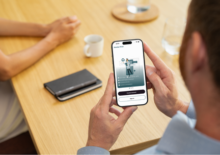 Patient in Ontario using the Doctor Fran app to see a doctor without a health card